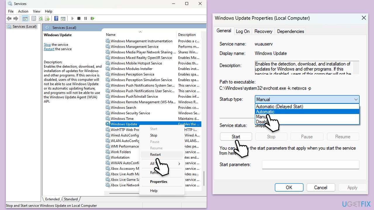 Windowsアップデートエラー0xc1900104を修正するにはどうすればよいですか?