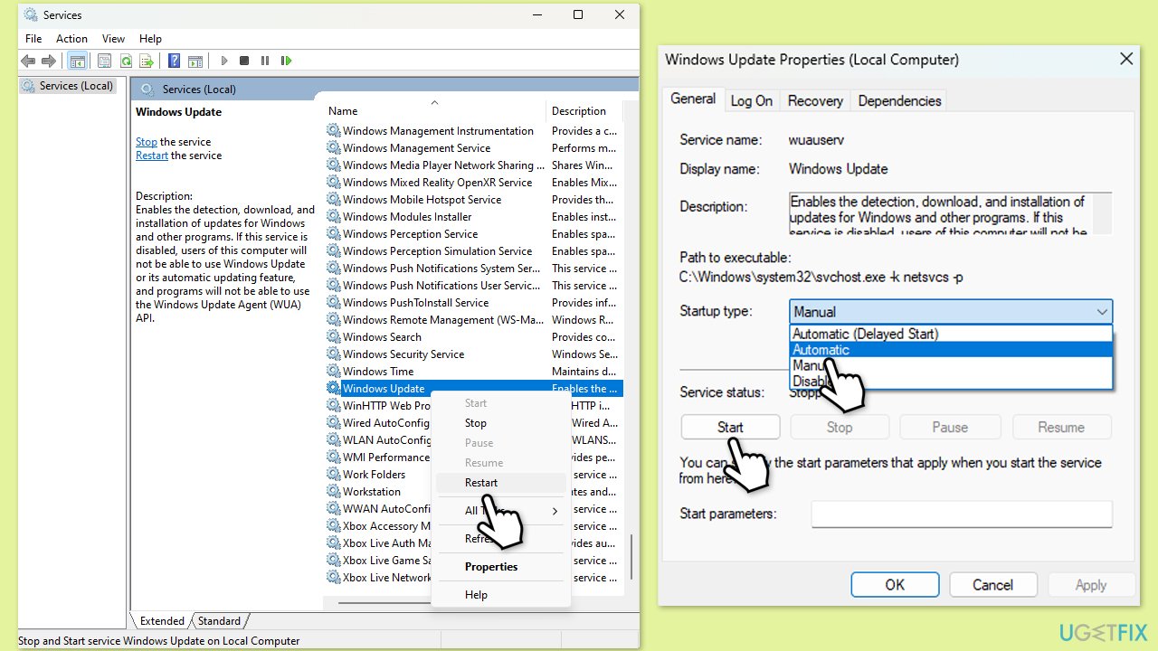 Comment réparer l'échec de l'installation de KB5046617 dans Windows 11 ?