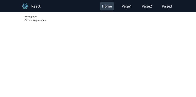 React/Tailwind template with default responsive NavBar.