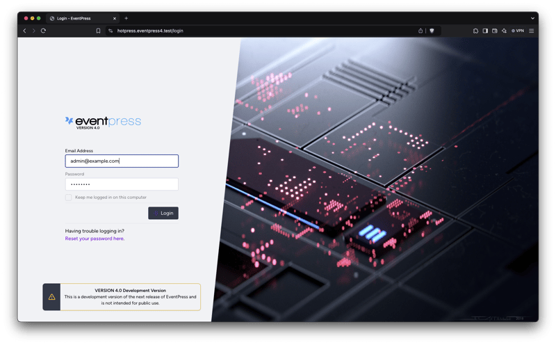 Building EventPress  Part 1