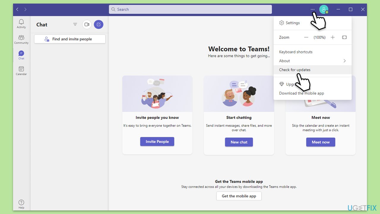 How to fix Teams error code 0 in Windows?