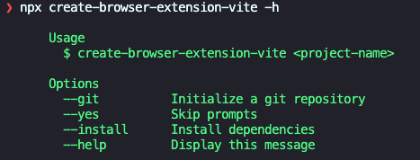 Create a CLI to scaffold extensions
