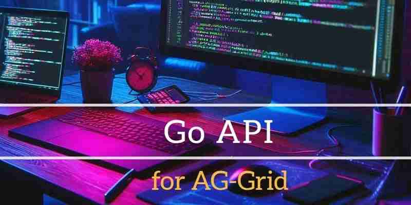 Create an API for AG-Grid with Go