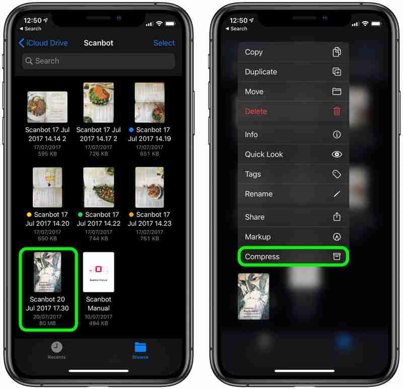 Zip and Unzip Files and Folders on iPhone and iPad