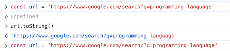 Understanding How Spaces Are Encoded: %with encodeURI vs. with URL
