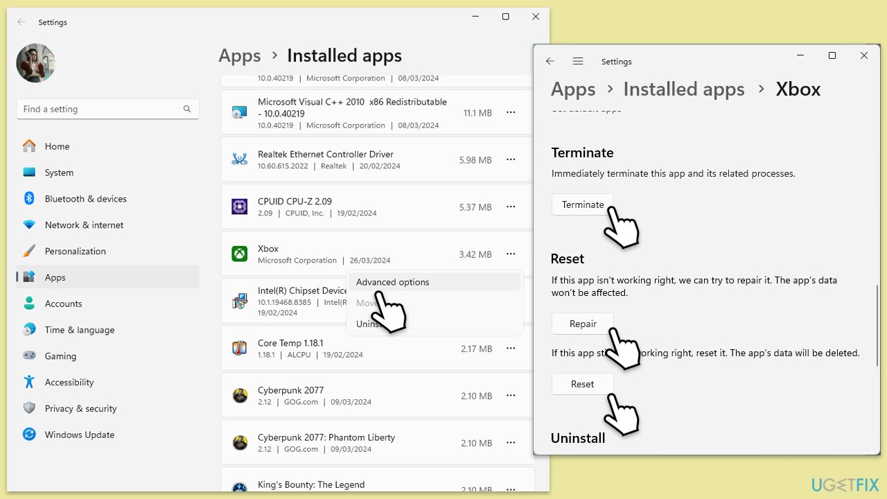 如何修復 Windows 中的 Xbox 應用程式錯誤 0xc0EA0001?