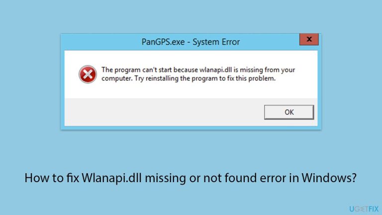 如何修復 Windows 中 Wlanapi.dll 遺失或未找到錯誤?