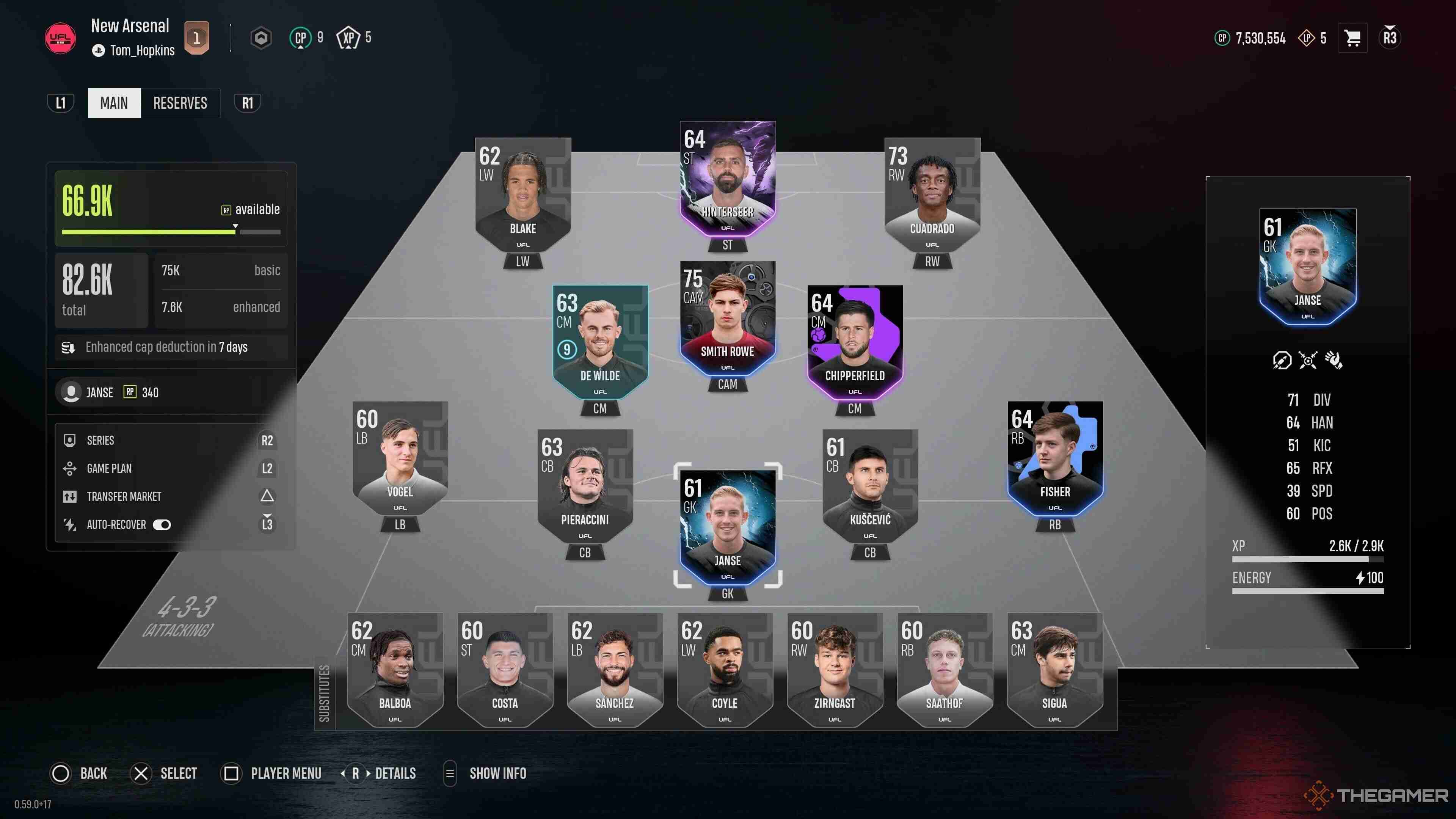 UFL: How To Change Formation
