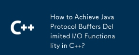 How to Achieve Java Protocol Buffers Delimited I/O Functionality in C ?