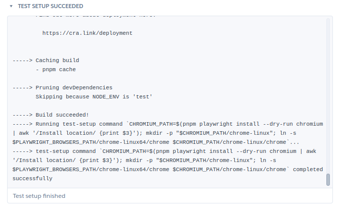 Playwright and Chrome Browser Testing in Heroku