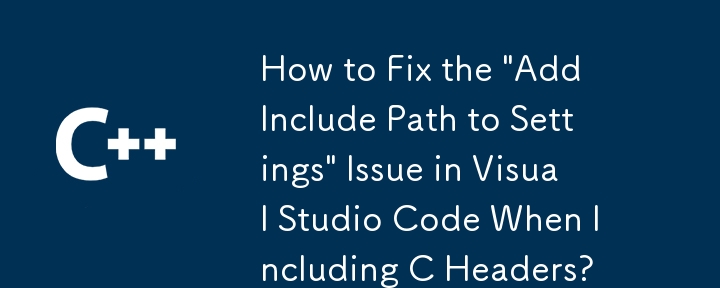 How to Fix the