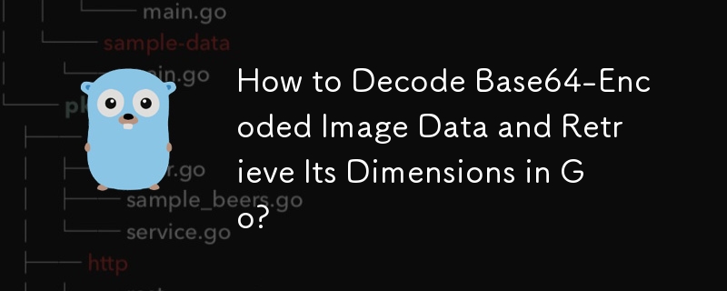 How to Decode Base64-Encoded Image Data and Retrieve Its Dimensions in Go?
