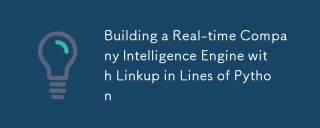 Building a Real-time Company Intelligence Engine with Linkup in Lines of Python