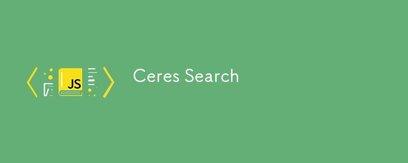 Ceres Search