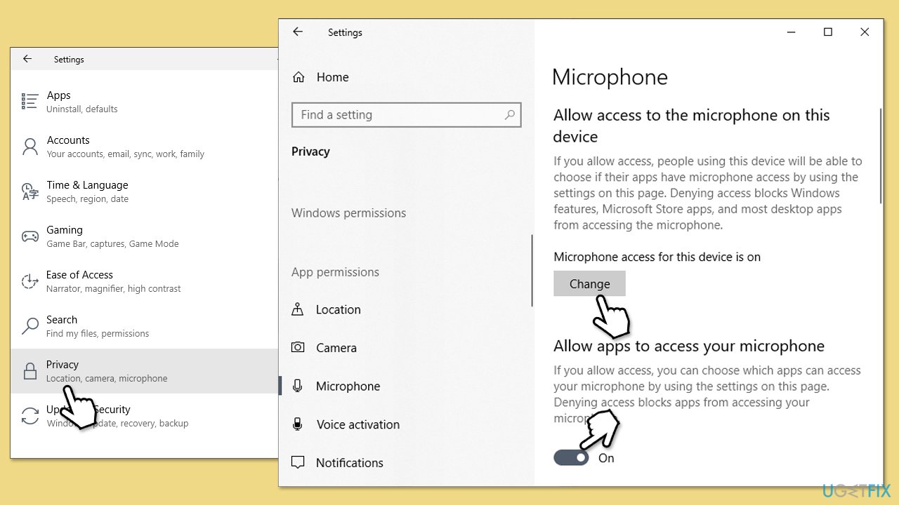 Windows의 Phone Link에서 마이크가 작동하지 않는 문제를 해결하는 방법은 무엇입니까?