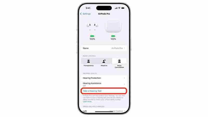 iOS 18.2: Take a Hearing Test With AirPods Pro 2