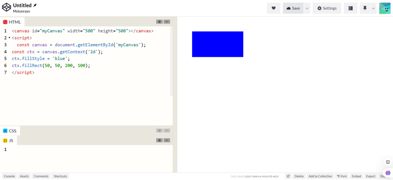 How to create shapes with HTML canvas-JS Tutorial-php.cn