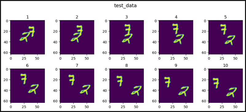 MovingMNIST in PyTorch