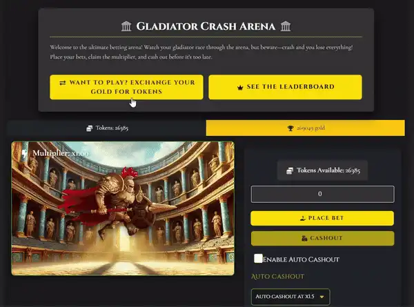 Building a Highly Reactive Page in React: A Deep Dive into Gladiator Crash