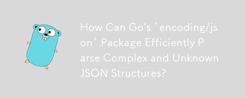 How Can Go's `encoding/json` Package Efficiently Parse Complex and ...