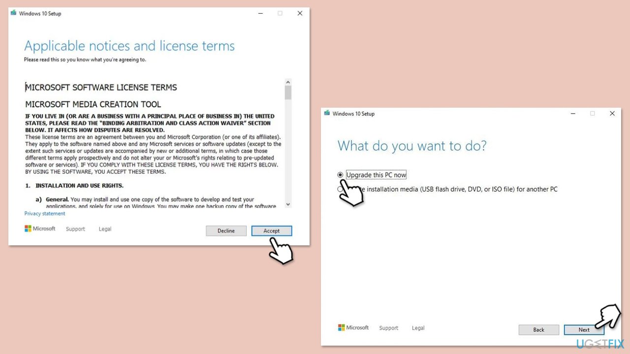 Wie behebe ich den Media Creation Tool-Fehler 0x80070005 – 0xA001B in Windows?