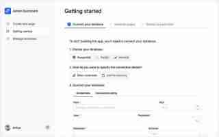 Create an Admin Panel for your project in inutes