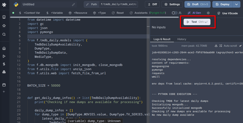 A Data Pipeline for illion movies and million streaming links