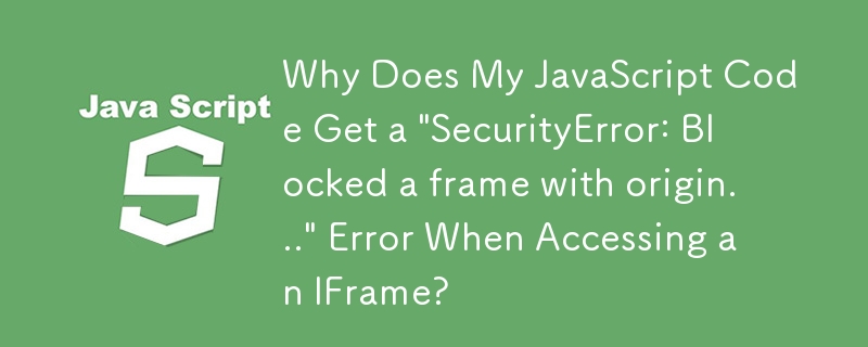 Why Does My JavaScript Code Get a