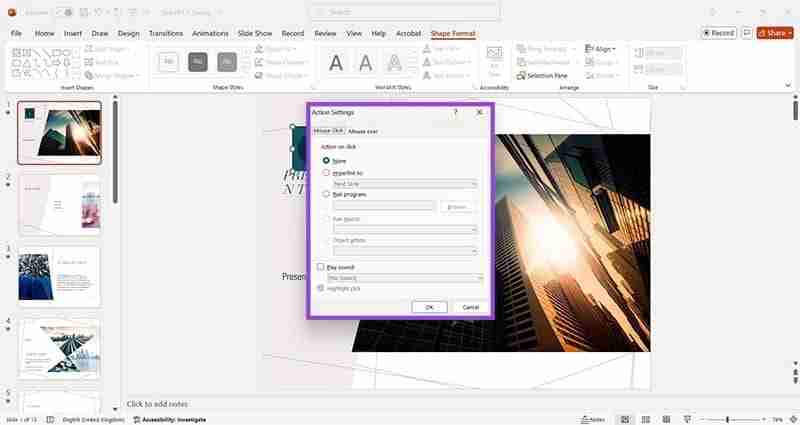 Steps for Creating Action Buttons in Microsoft PowerPoint-Windows ...