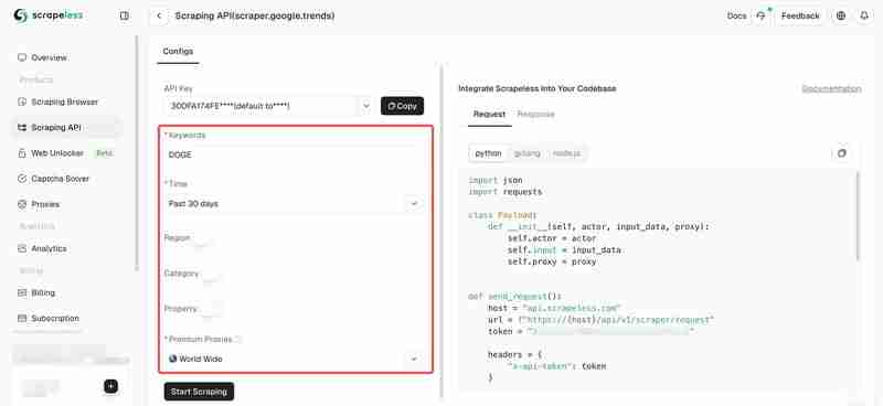 How to Scrape Google Trends Data With Python?