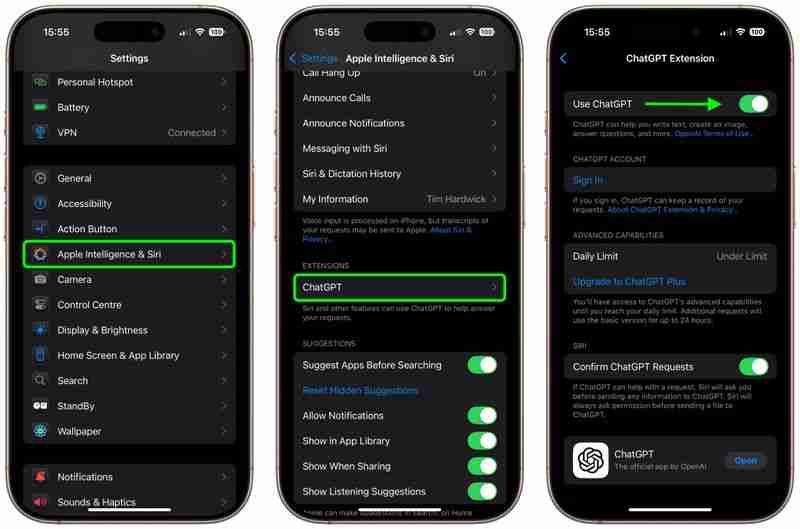iOS 18.2: Everything You Can Do With ChatGPT Integration
