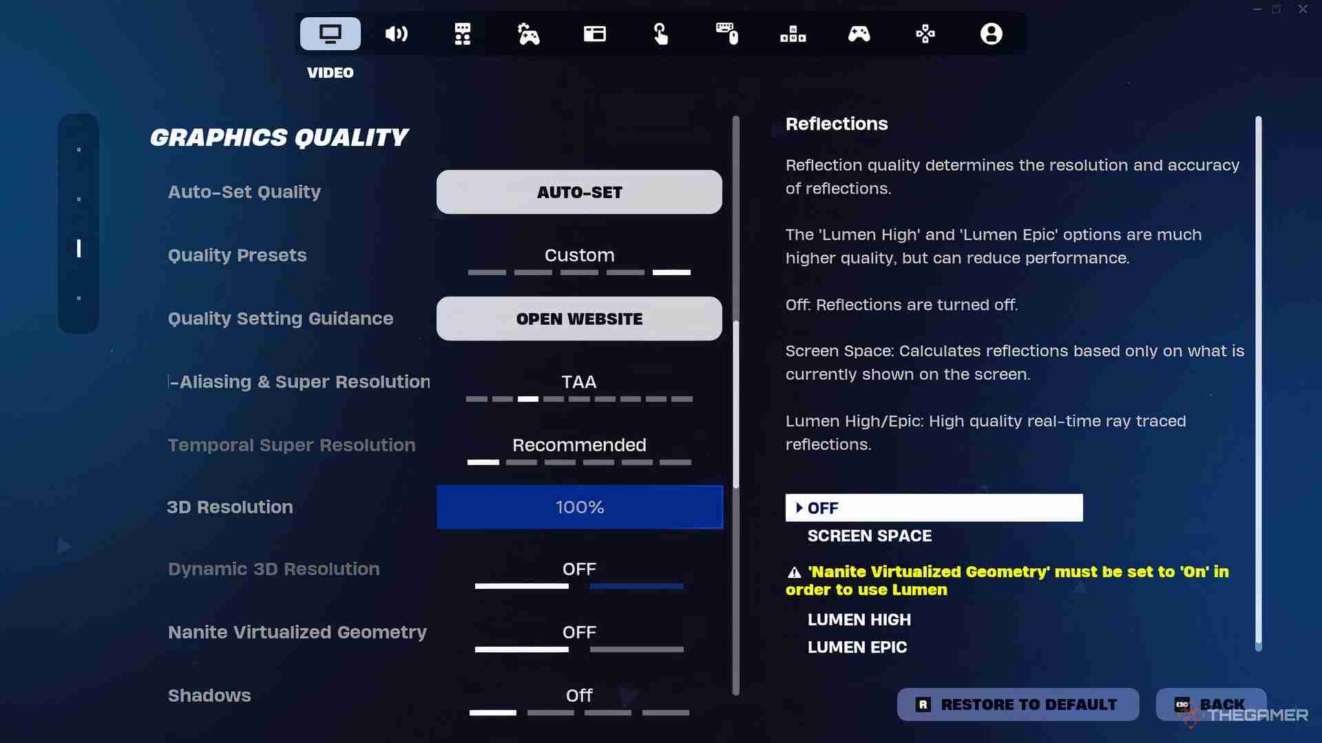 Fortnite Ballistic: Best Settings
