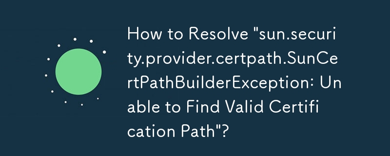 How to Resolve 