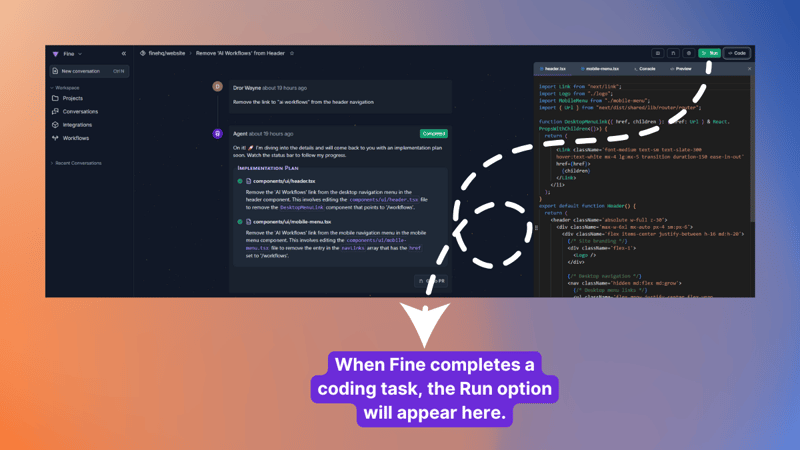 AI Coding Agents that run and test the code