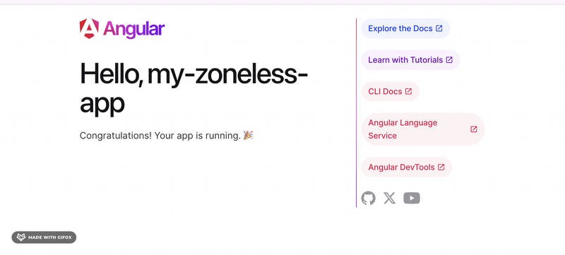 Angular and ZoneLess