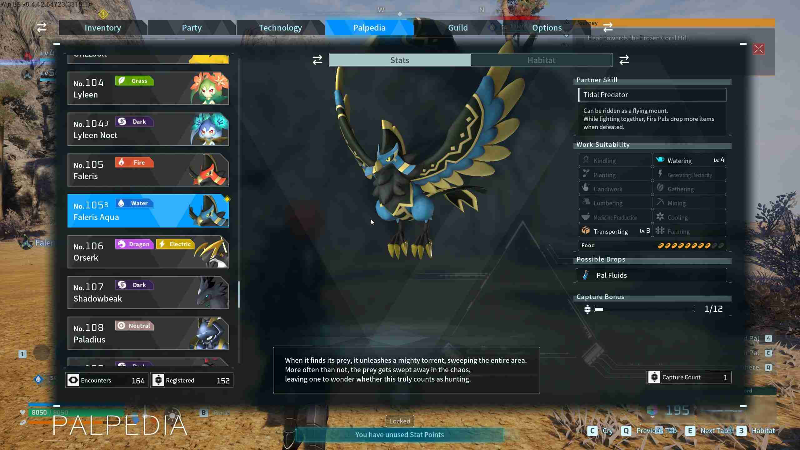 Palworld: Feybreak - Where To Find Faleris Aqua