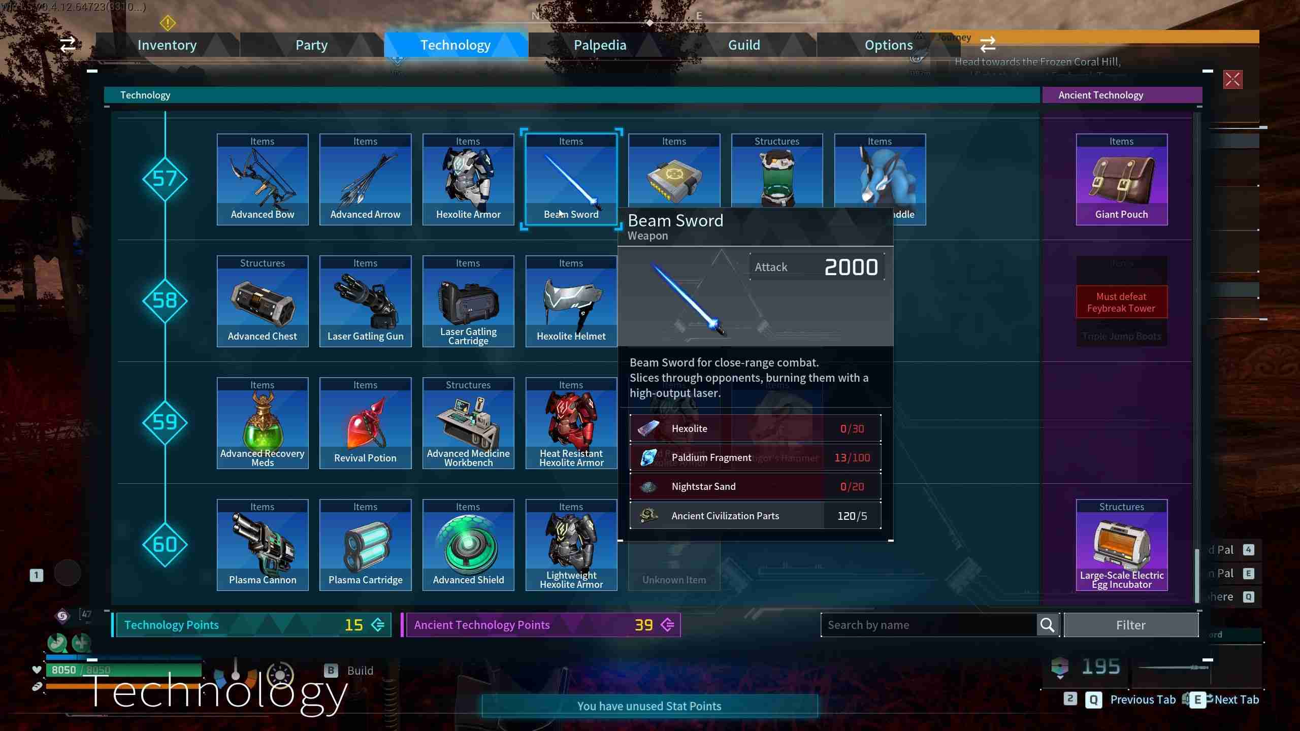 Palworld: Feybreak - How To Get The Beam Sword