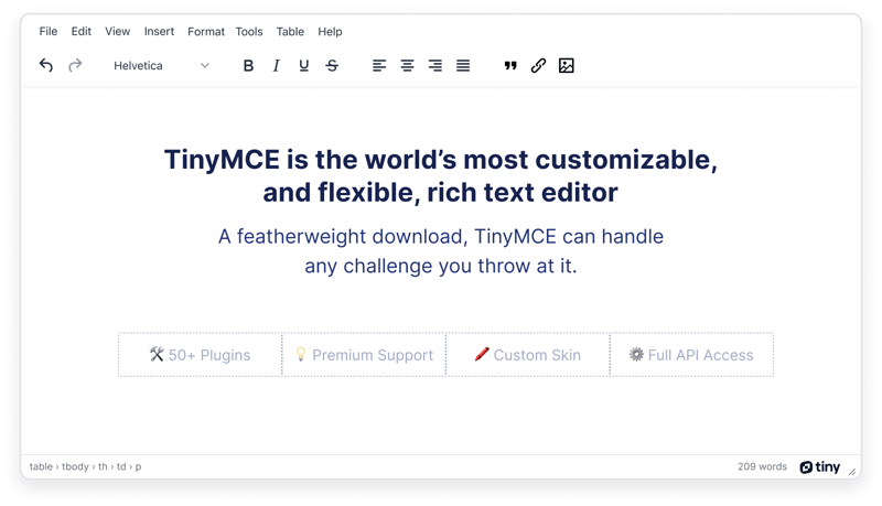 TinyMCE: The Ultimate Rich Text Editor for Seamless Content Creation