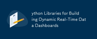 ython Libraries for Building Dynamic Real-Time Data Dashboards
