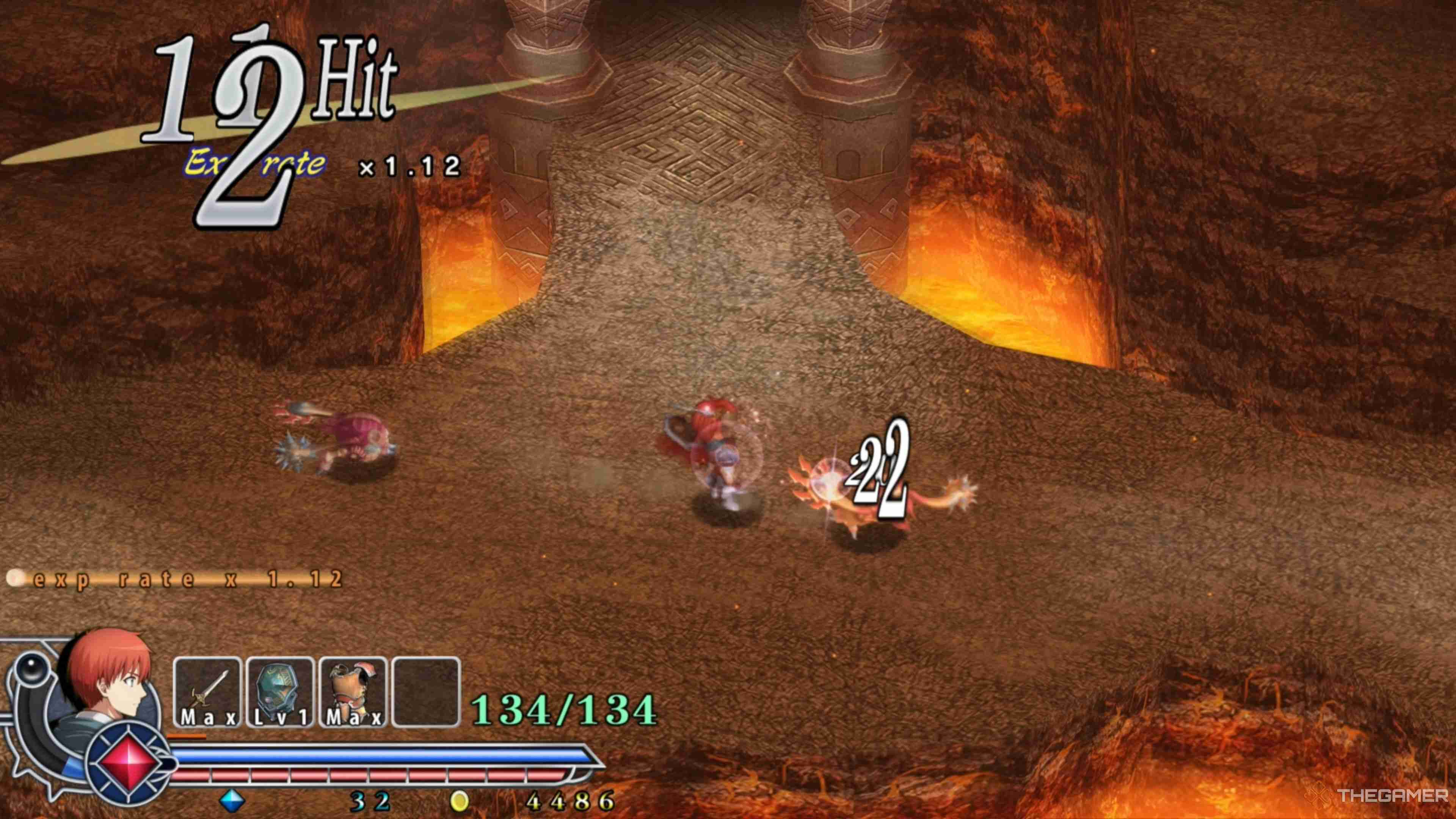 Ys Memoire: The Oath In Felghana - Zone Of Lava Walkthrough