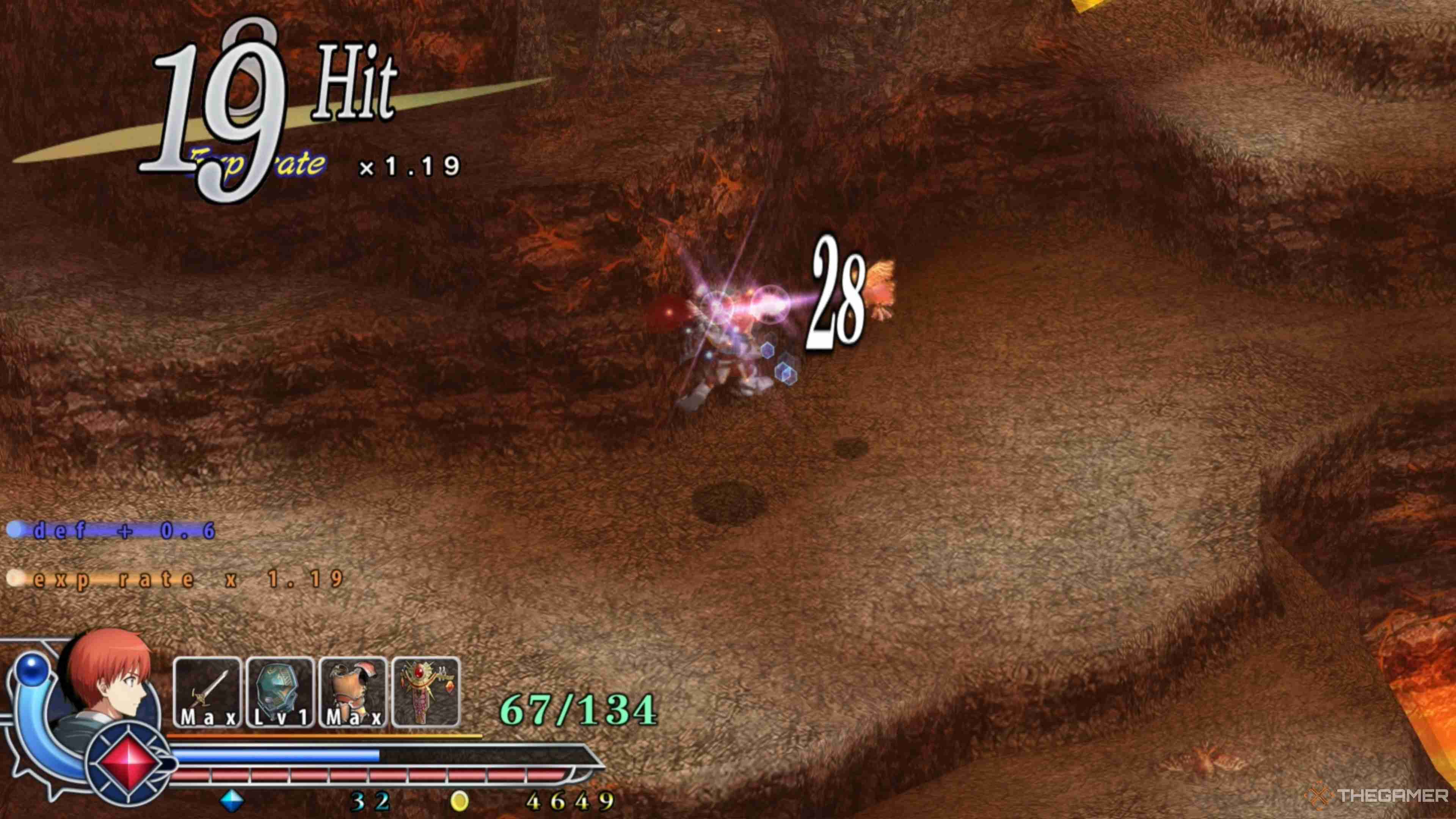Ys Memoire: The Oath In Felghana - Zone Of Lava Walkthrough