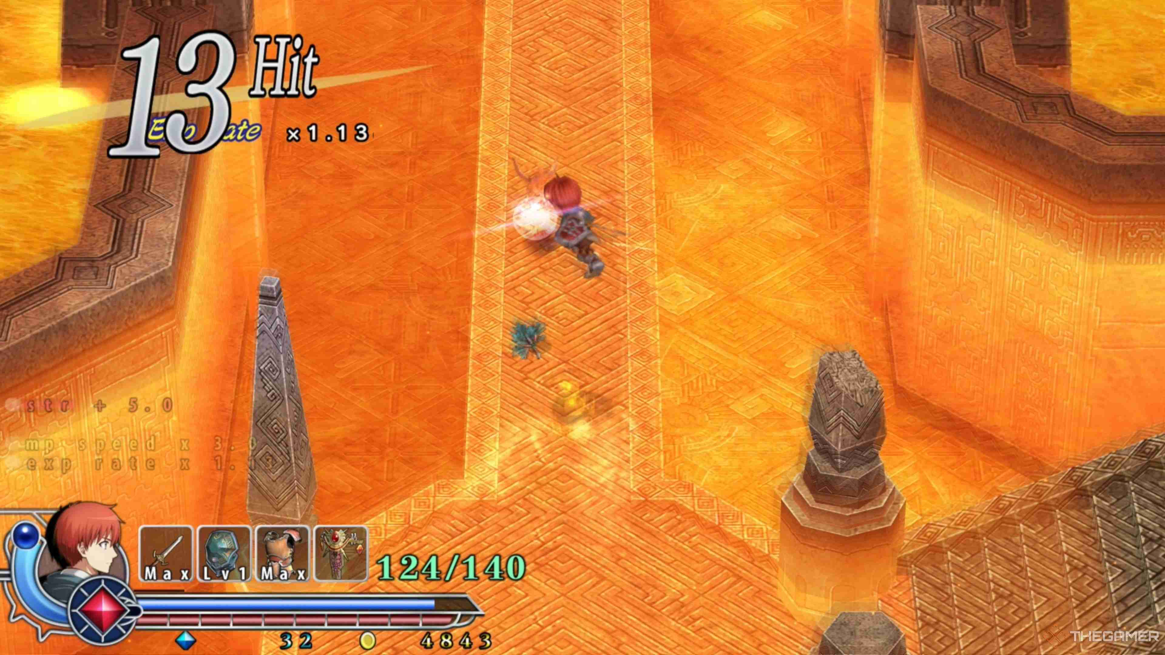 Ys Memoire: The Oath In Felghana - Zone Of Lava Walkthrough