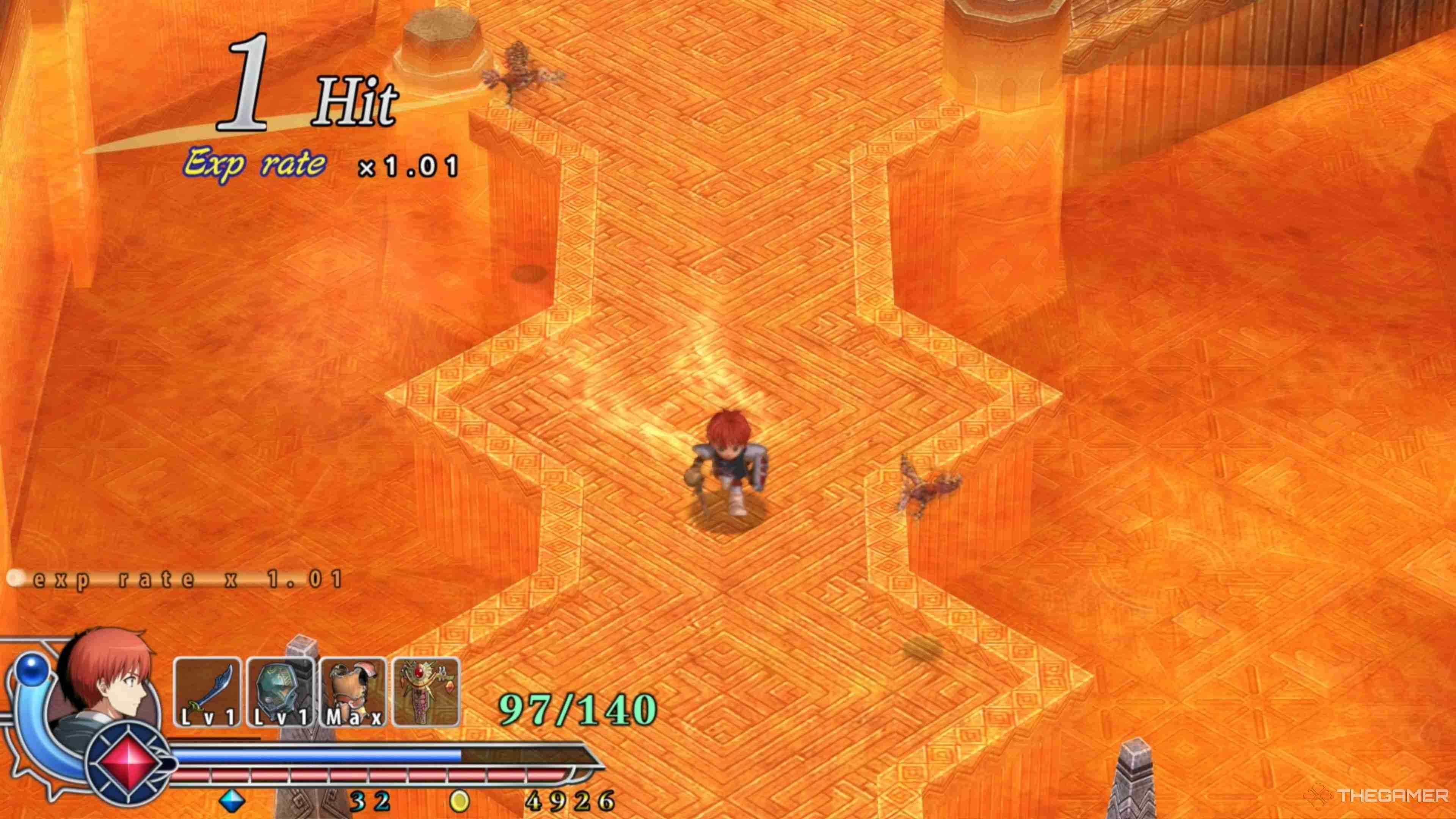 Ys Memoire: The Oath In Felghana - Zone Of Lava Walkthrough
