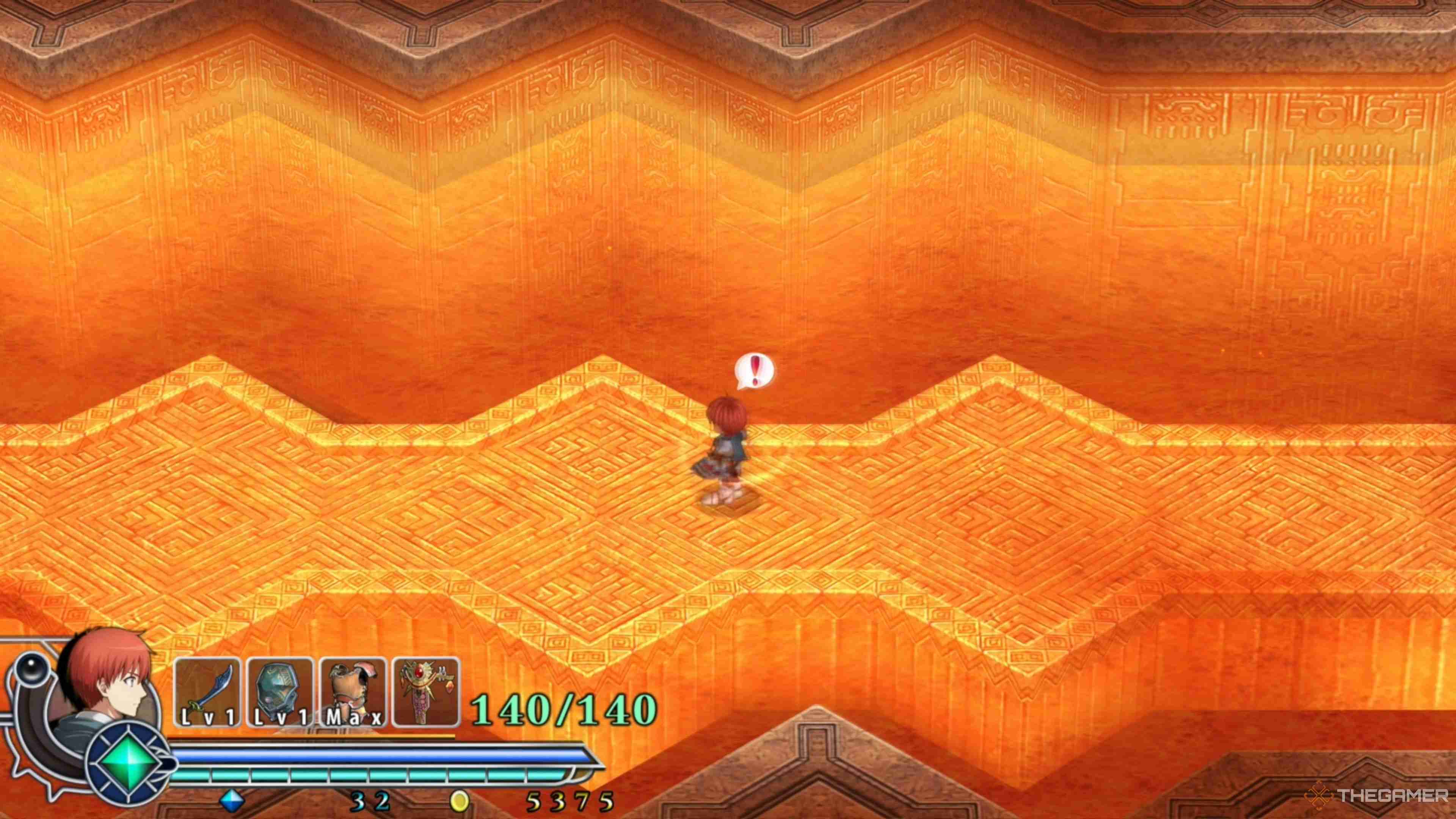 Ys Memoire: The Oath In Felghana - Zone Of Lava Walkthrough