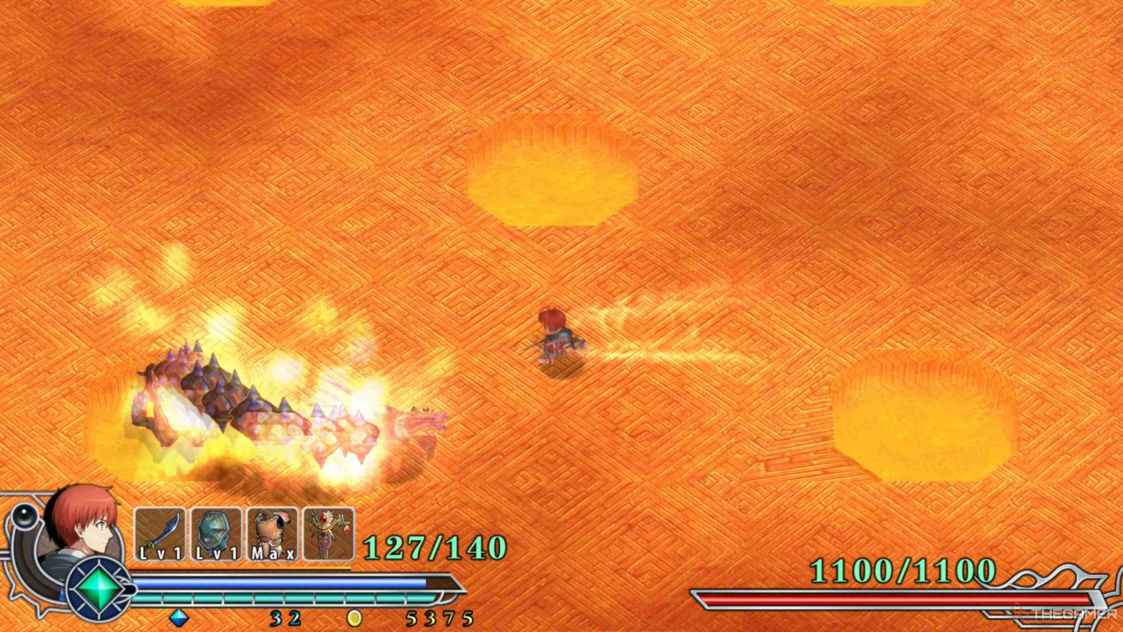 Ys Memoire: The Oath In Felghana - Zone Of Lava Walkthrough