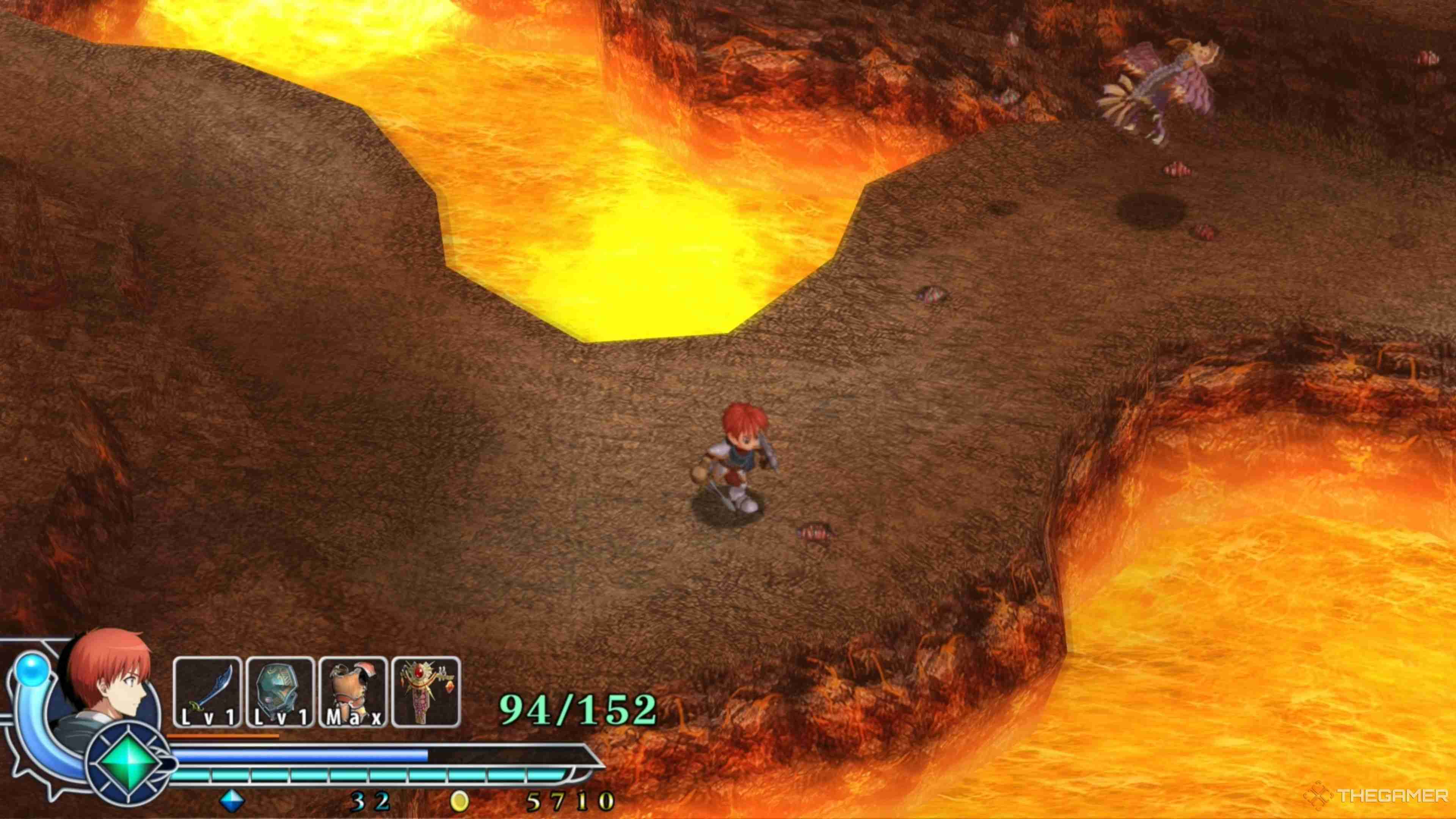 Ys Memoire: The Oath In Felghana - Zone Of Lava Walkthrough