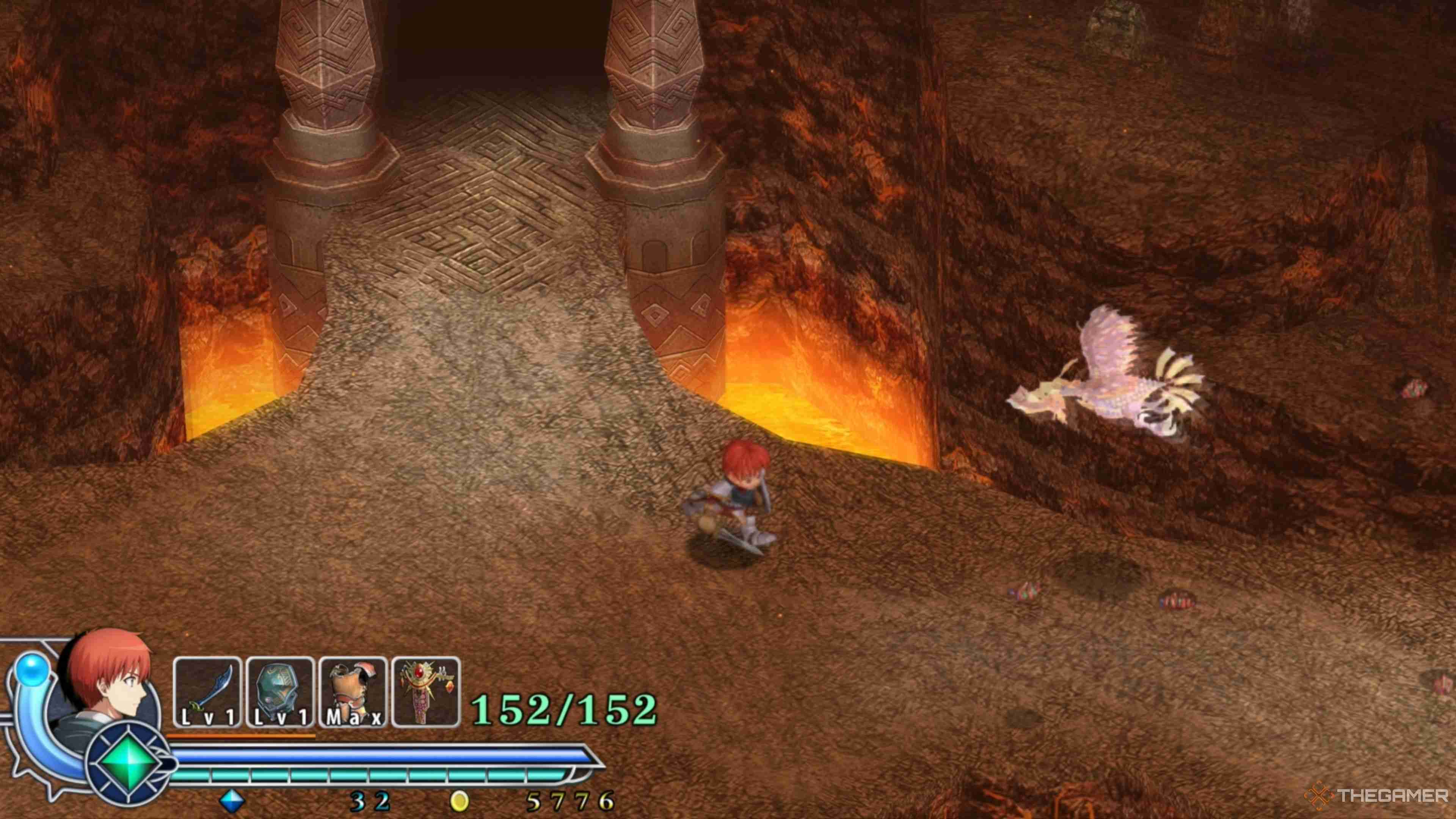 Ys Memoire: The Oath In Felghana - Zone Of Lava Walkthrough