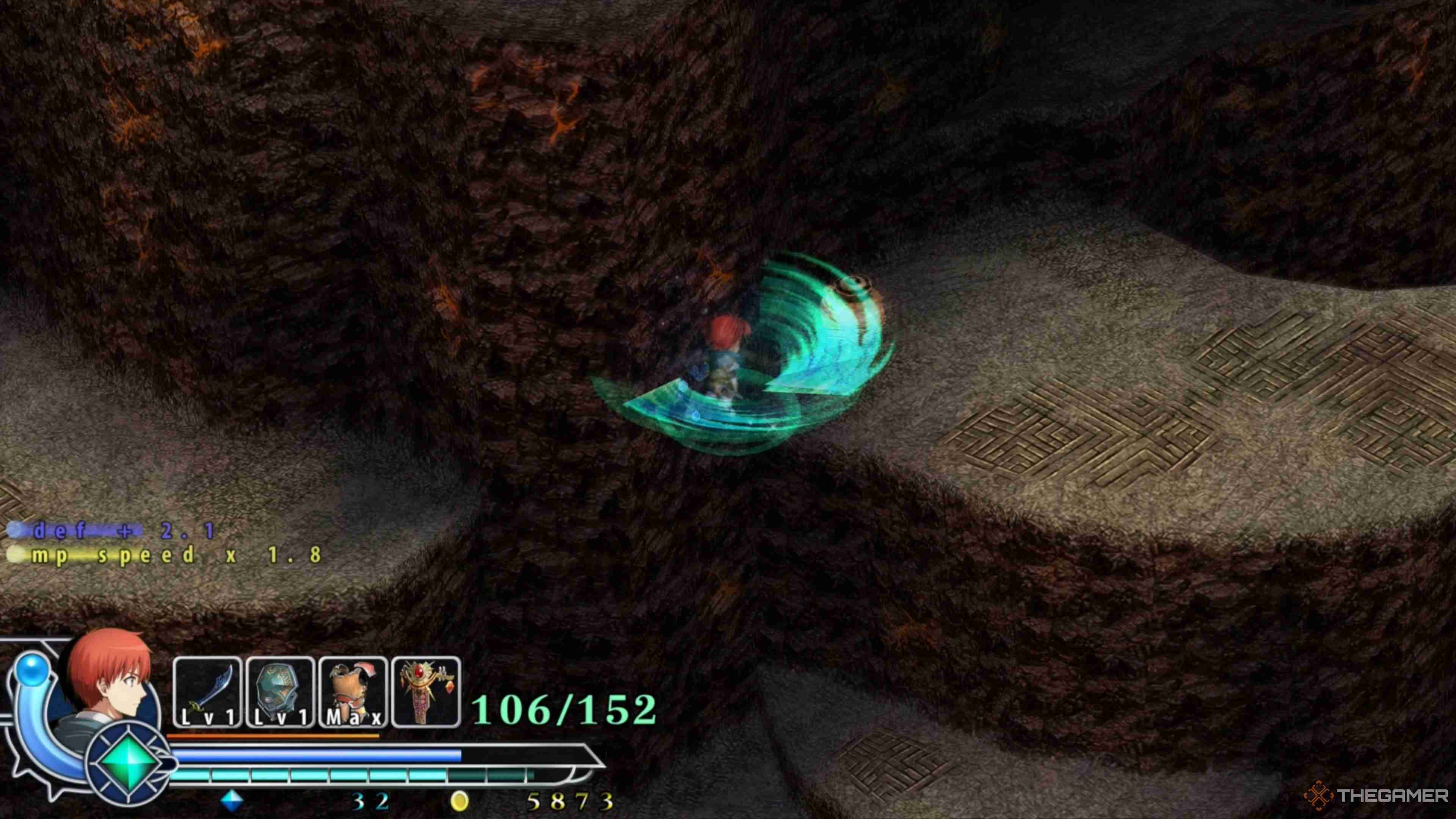 Ys Memoire: The Oath In Felghana - Zone Of Lava Walkthrough