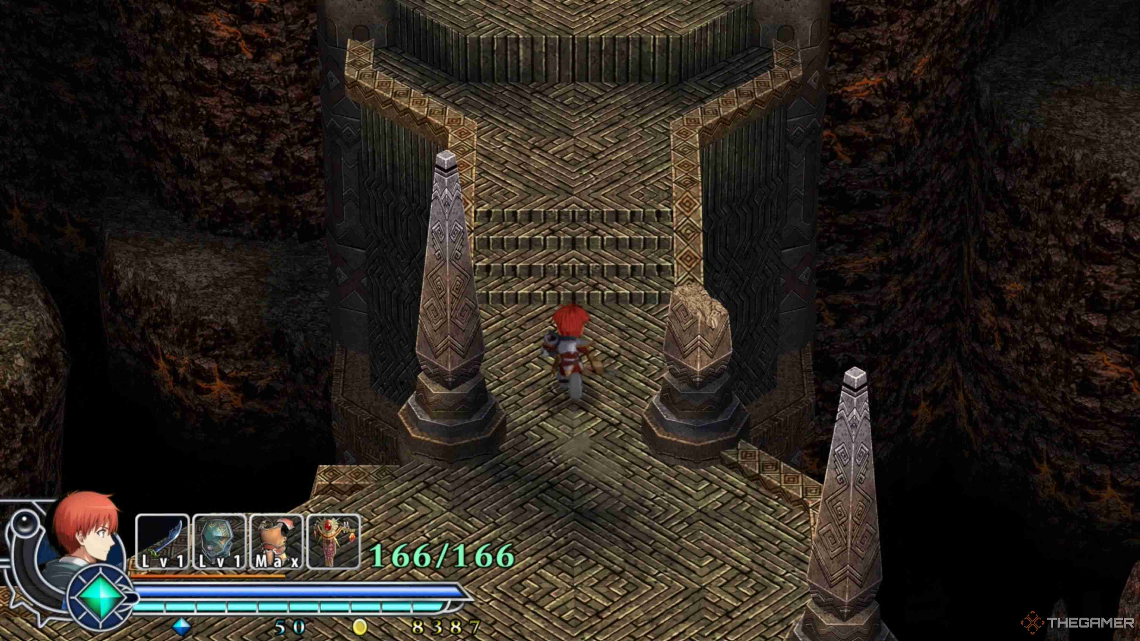 Ys Memoire: The Oath In Felghana - Zone Of Lava Walkthrough