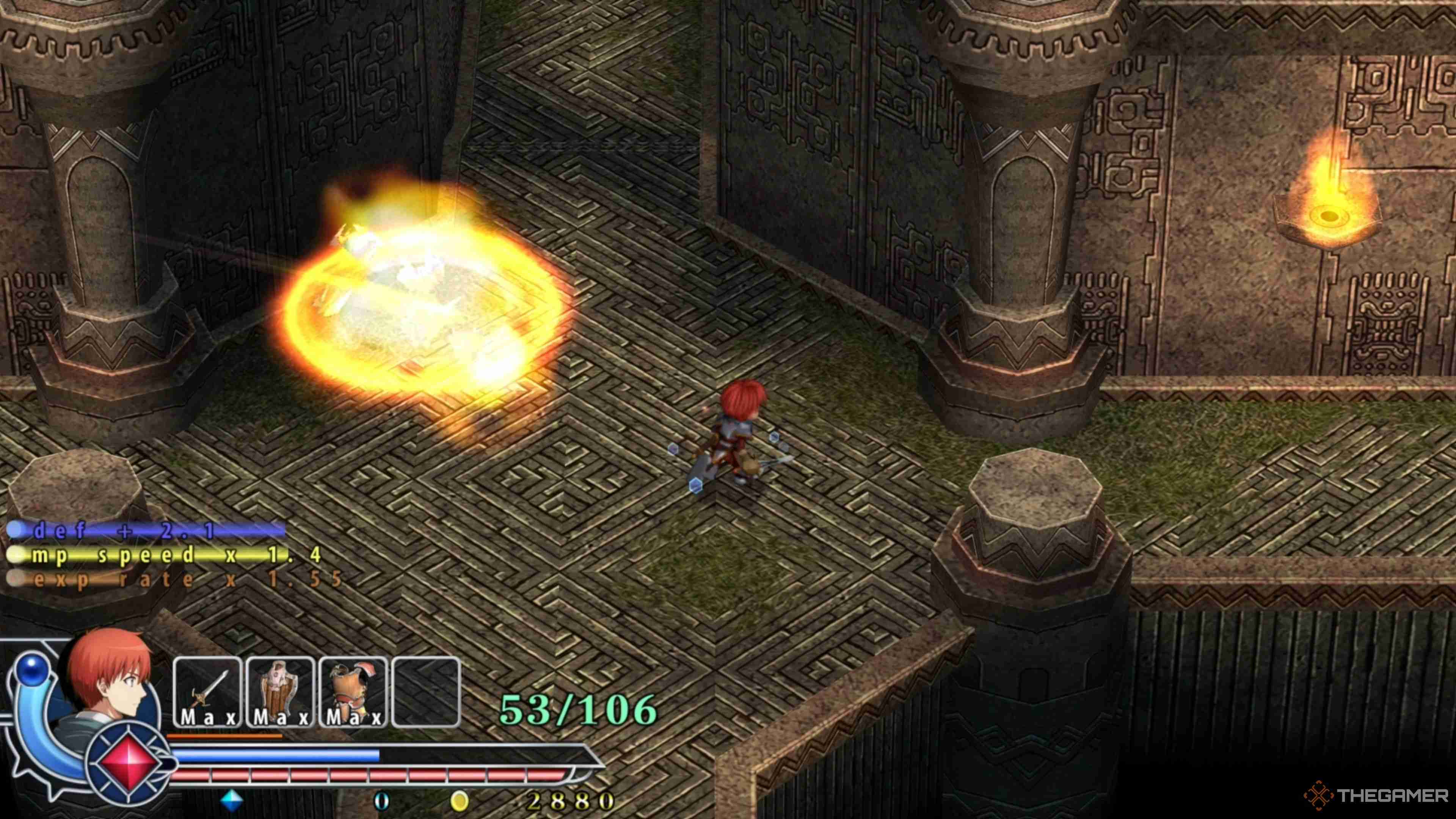 Ys Memoire: The Oath In Felghana - Illburns Ruins Walkthrough